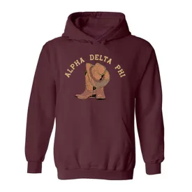 Alpha Delta Phi Country Boy Heavy Blend Adult Hooded Sweatshirt Hooded Sweatshirt