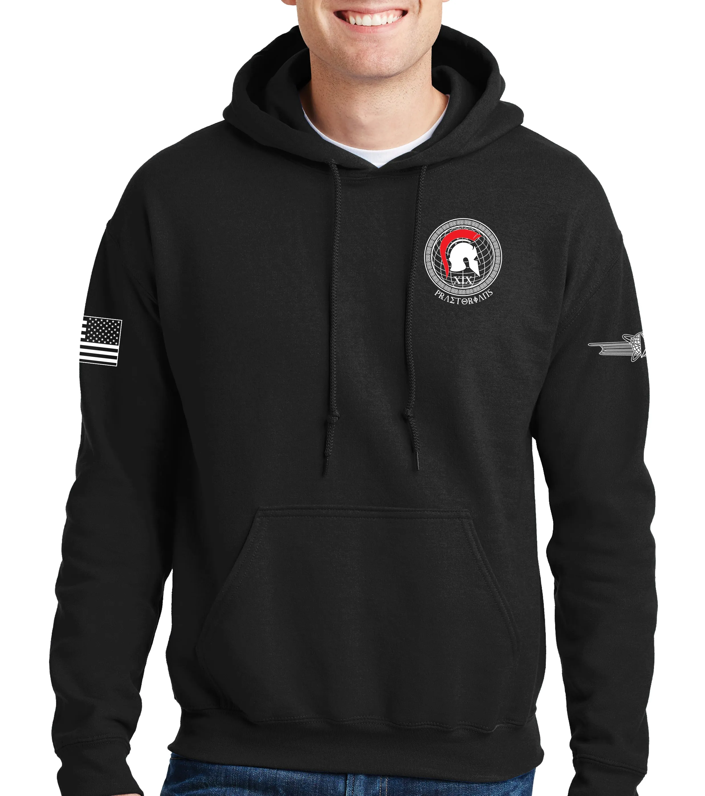 19th Praetorians Unisex Hoodie Sweatshirt. This sweatshirt is NOT approved for PT.