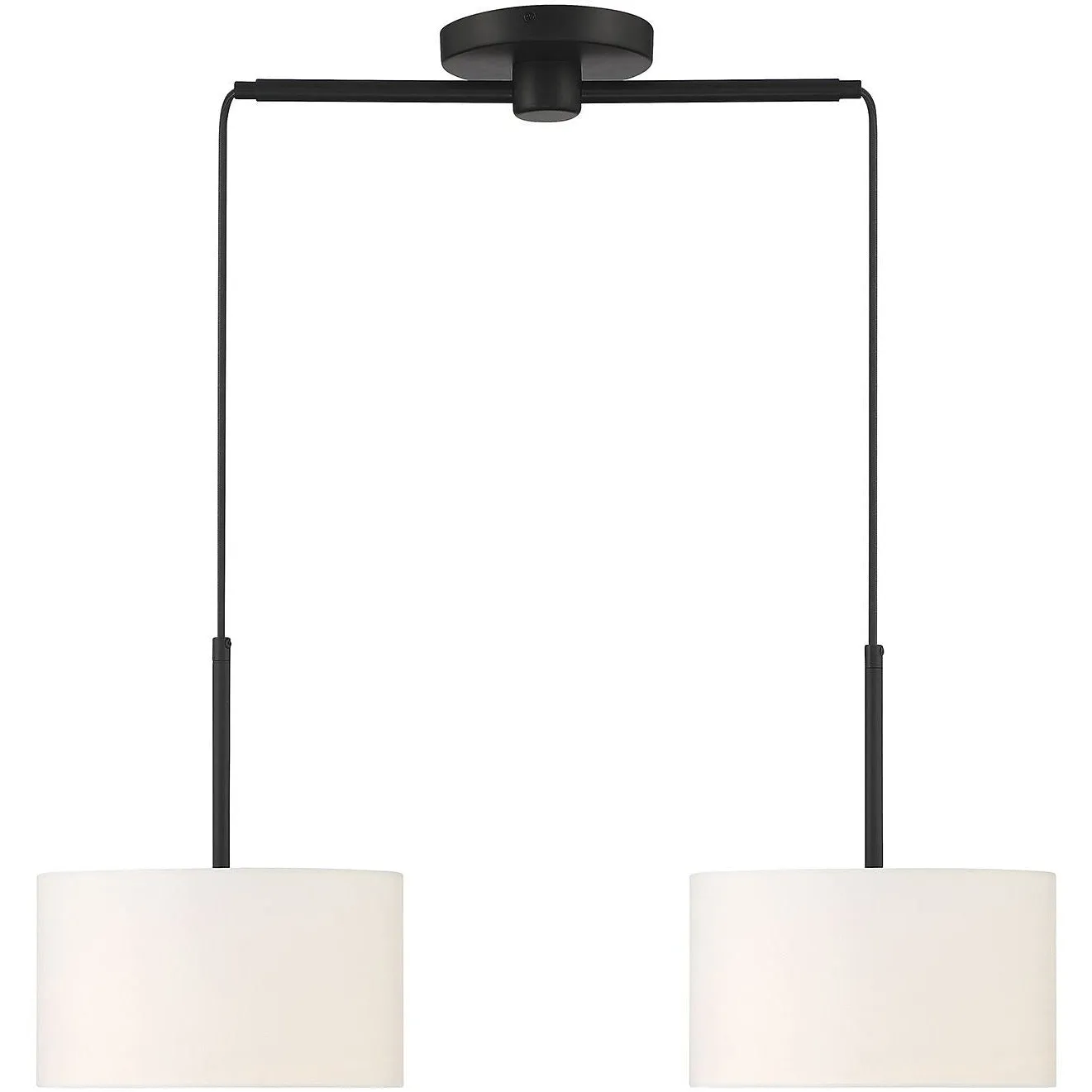 2-Light Linear Chandelier