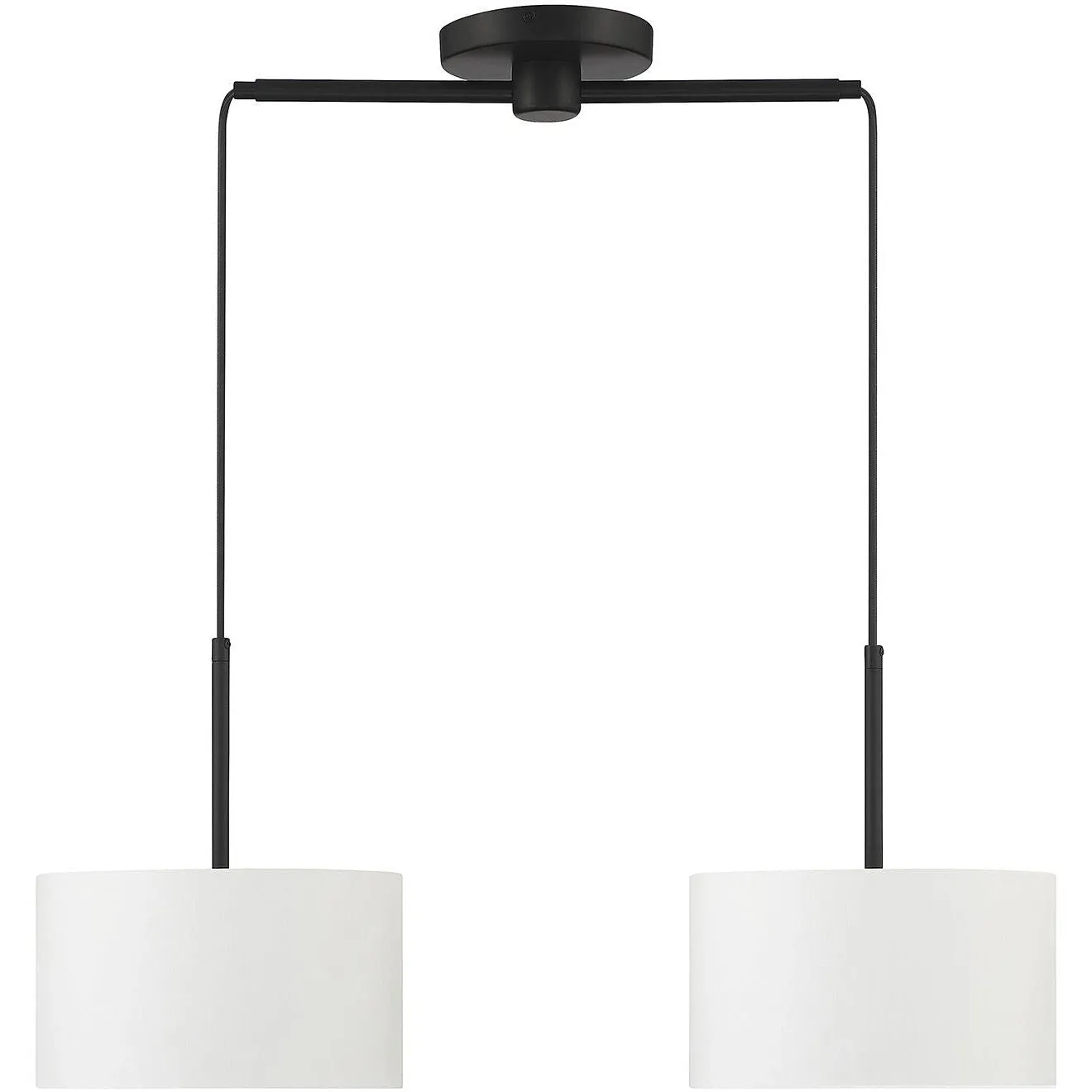 2-Light Linear Chandelier