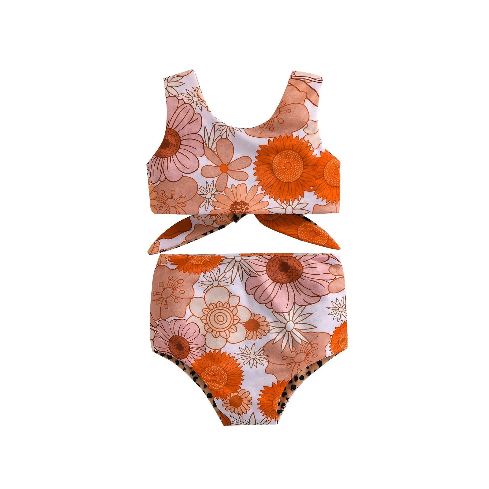 2-Piece Floral Printed Swimsuit