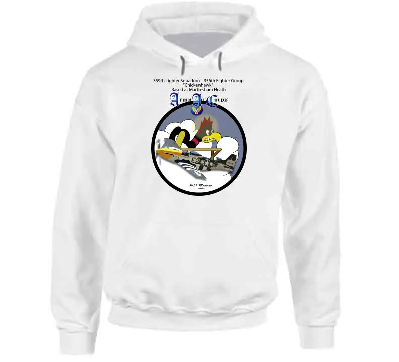 359th Fighter Squadron - 356th Fighter Group - P-51 T Shirt