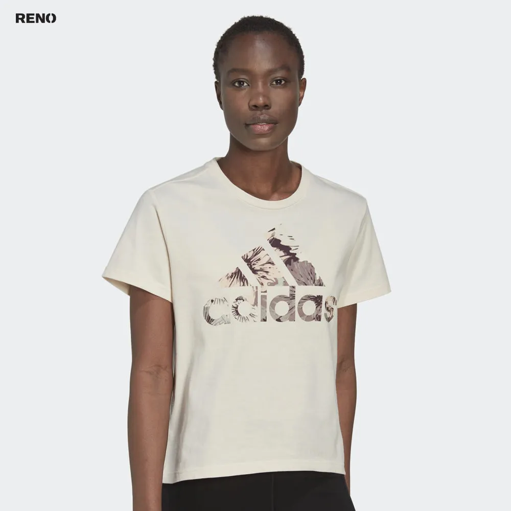 ADIDAS T-SHIRT AOP FEM.