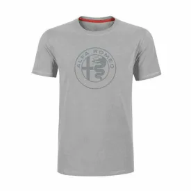 Alfa Romeo Racing F1 Men's 110th Serpentine T-Shirt - Black/Gray