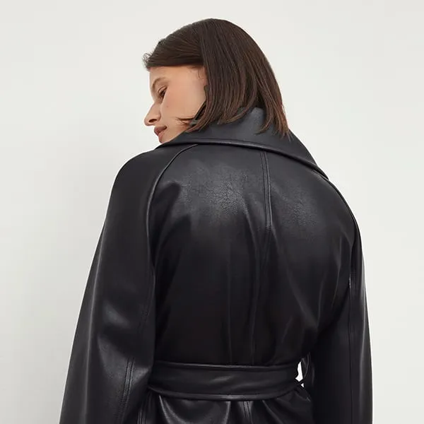 Alphonso Jacket - Vegan Leather :: Black