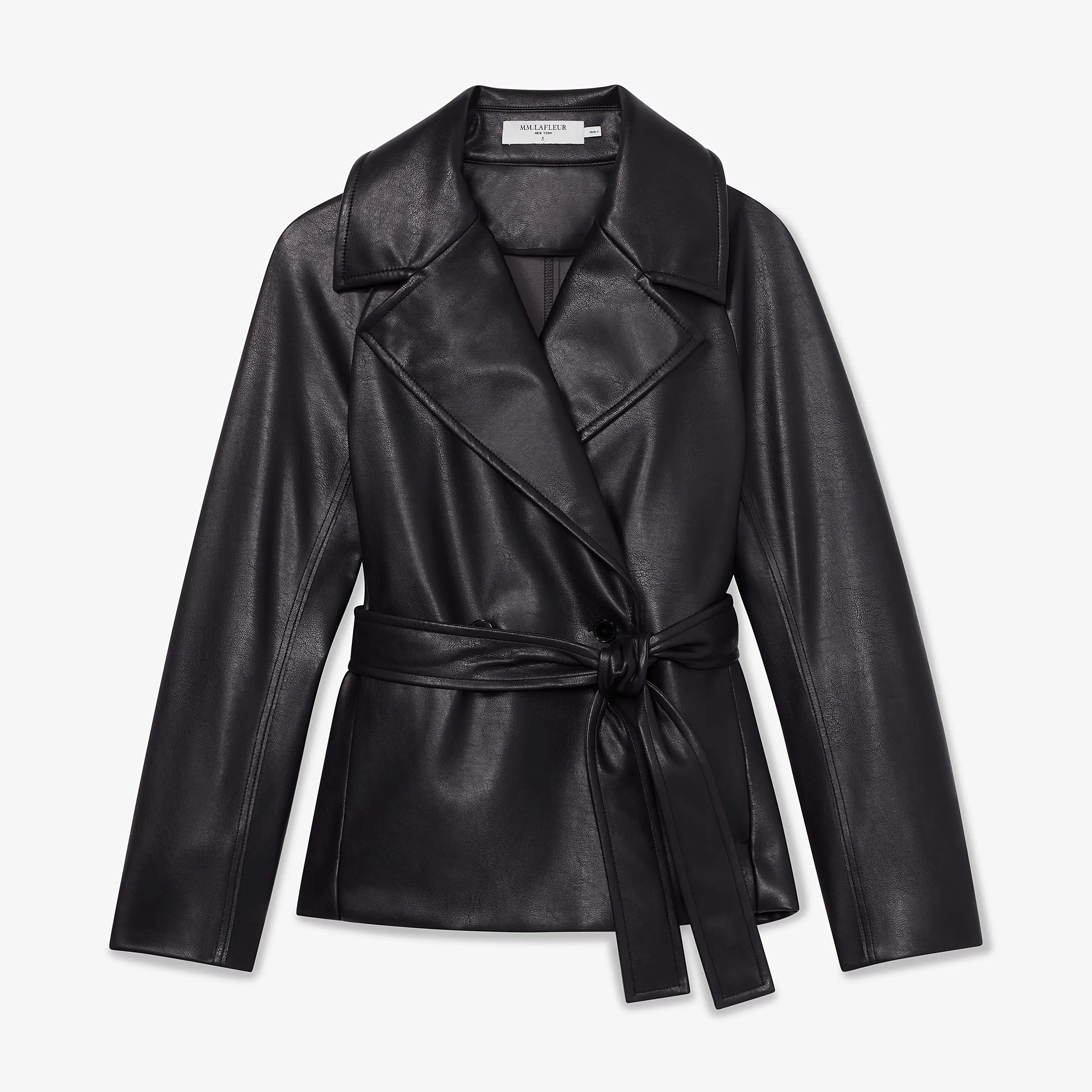 Alphonso Jacket - Vegan Leather :: Black