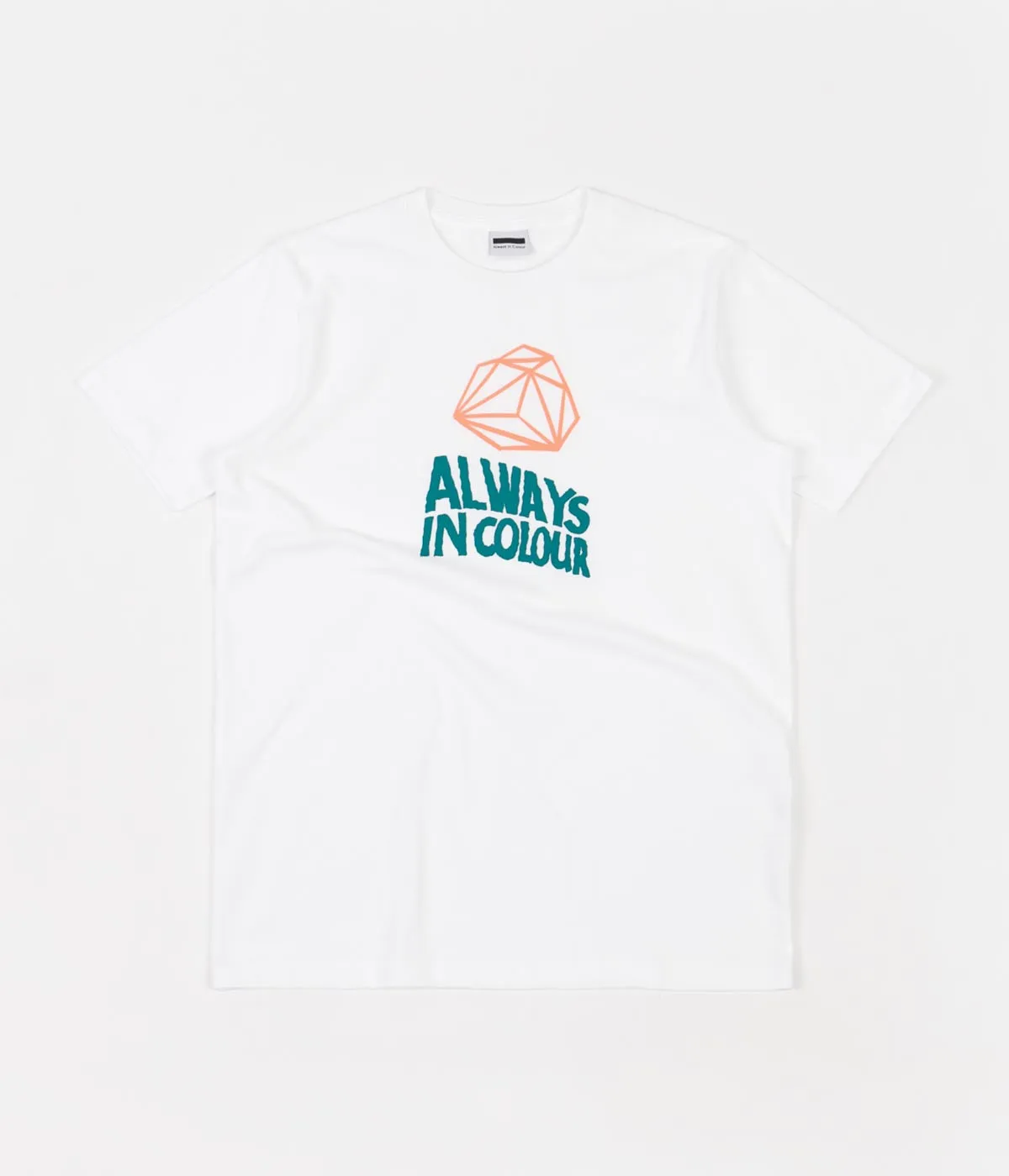 Always in Colour Geometric T-Shirt - White