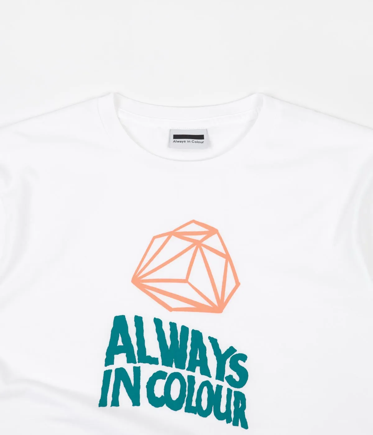 Always in Colour Geometric T-Shirt - White