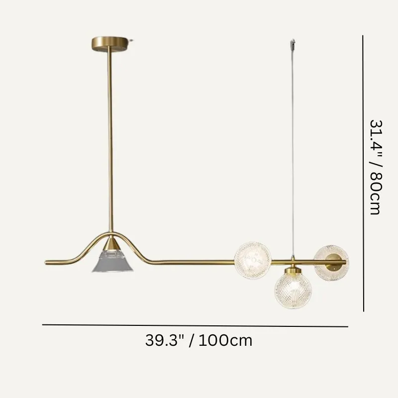 Ambrosia Linear Chandelier