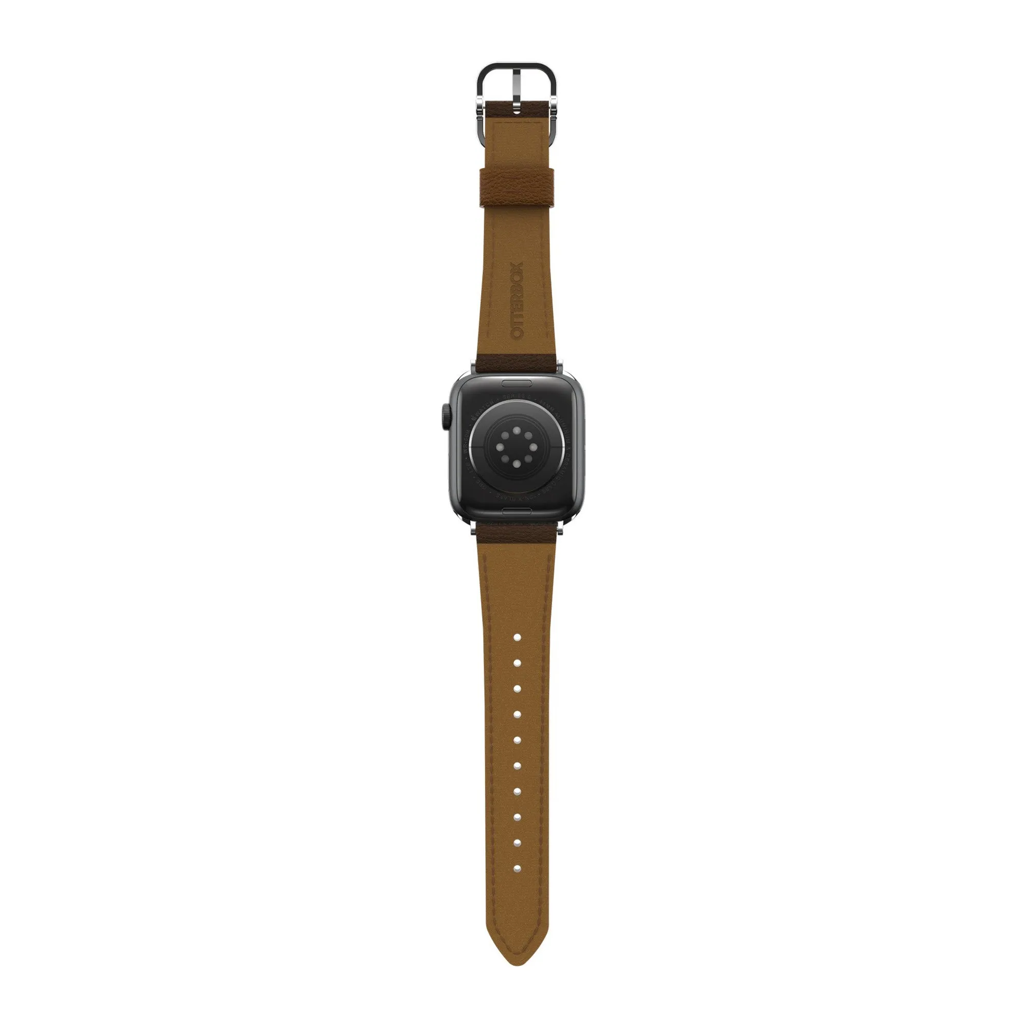 Apple Watch 42/44/45mm Otterbox Cactus Leather Watch Band - Brown - Rich Adobe - 15-13357