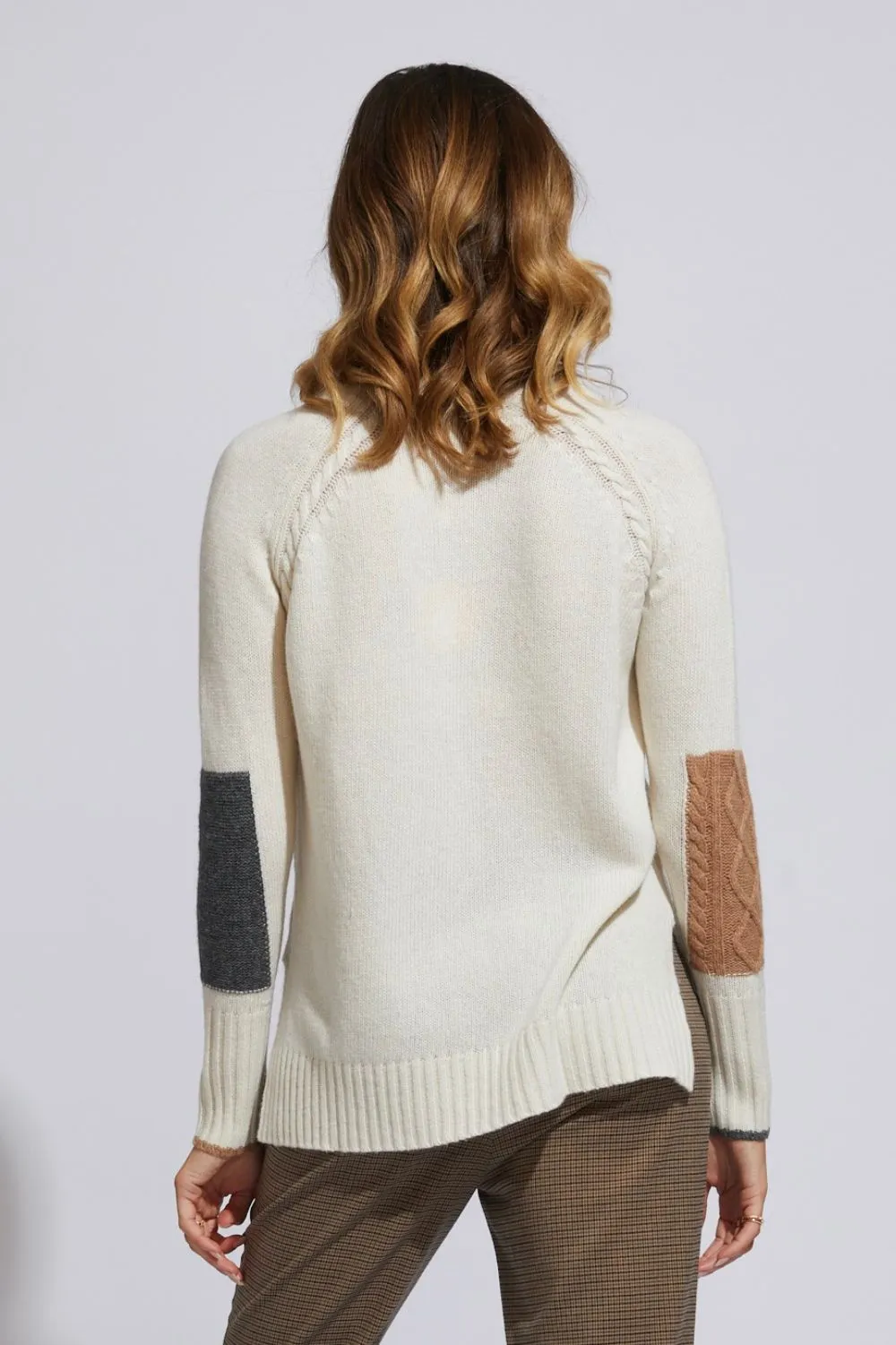 Arm Detail Jumper | White