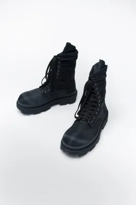 Army Megatooth Ankle Boot Black/Black/Black DU01D1851