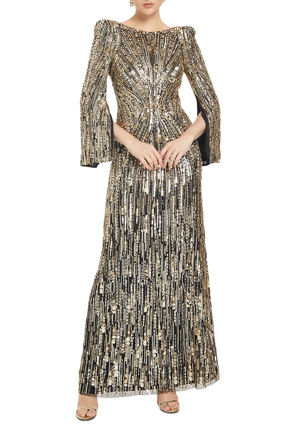 Avalon Embellished Evening Gown