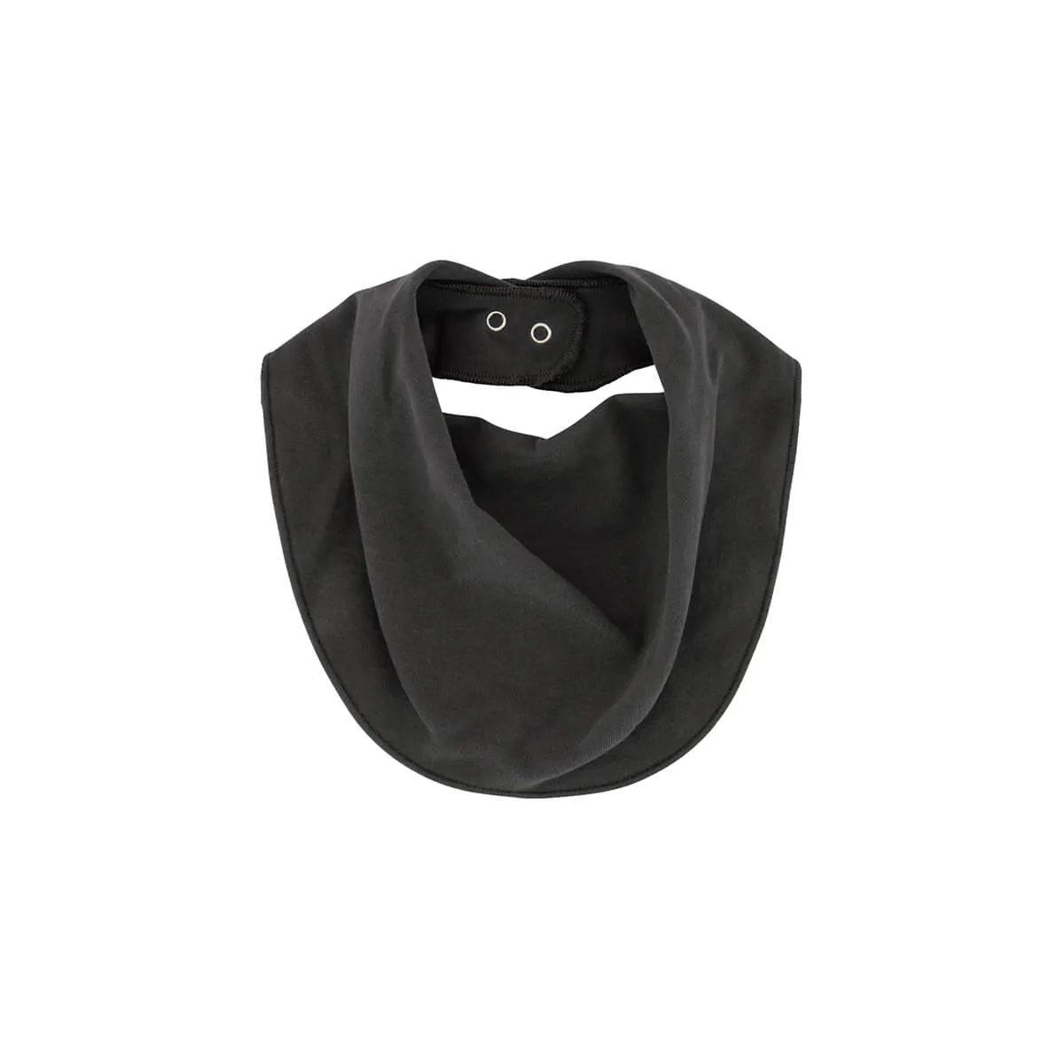 Baby Bib in Nearly Black by Gray Label