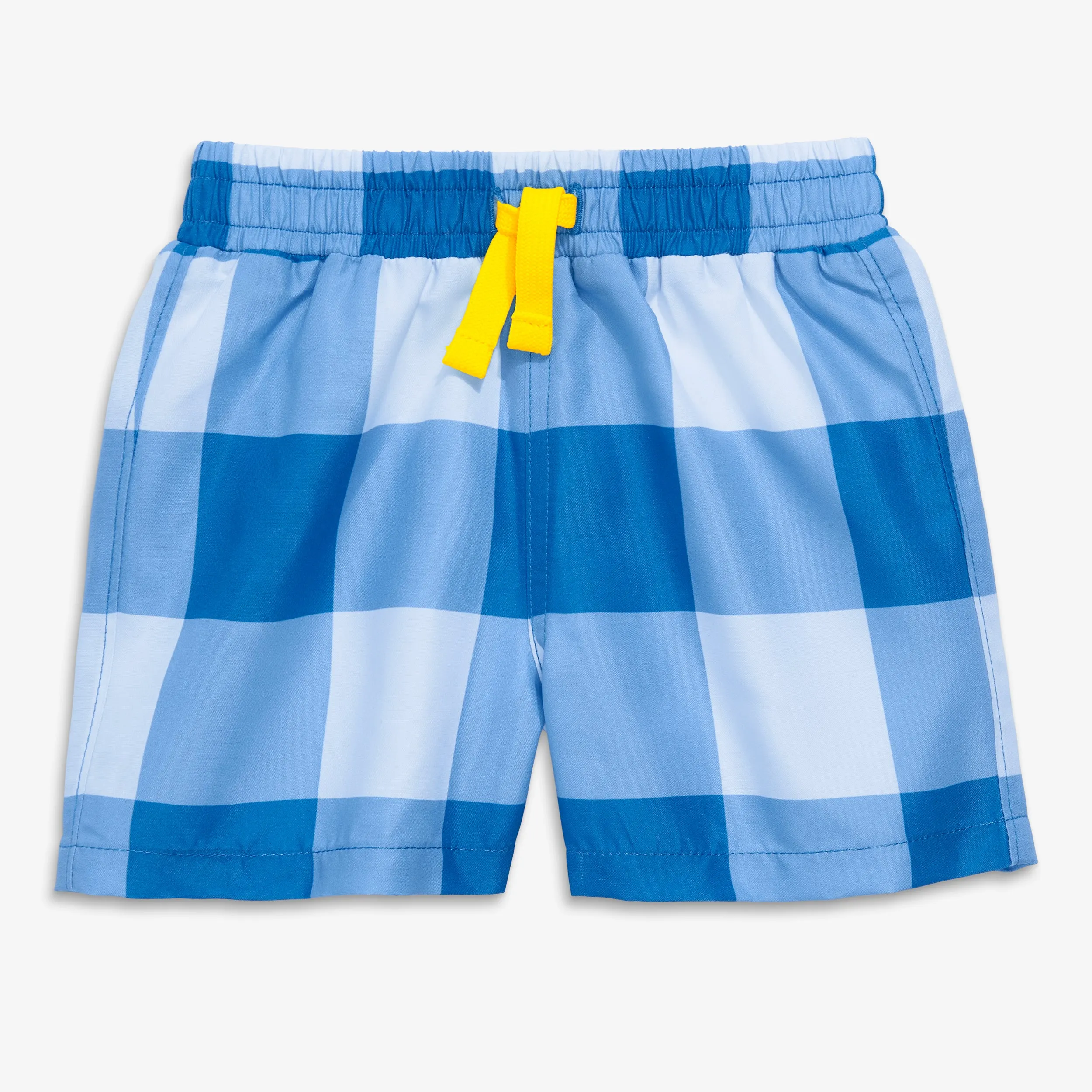 Baby swim trunk in gingham