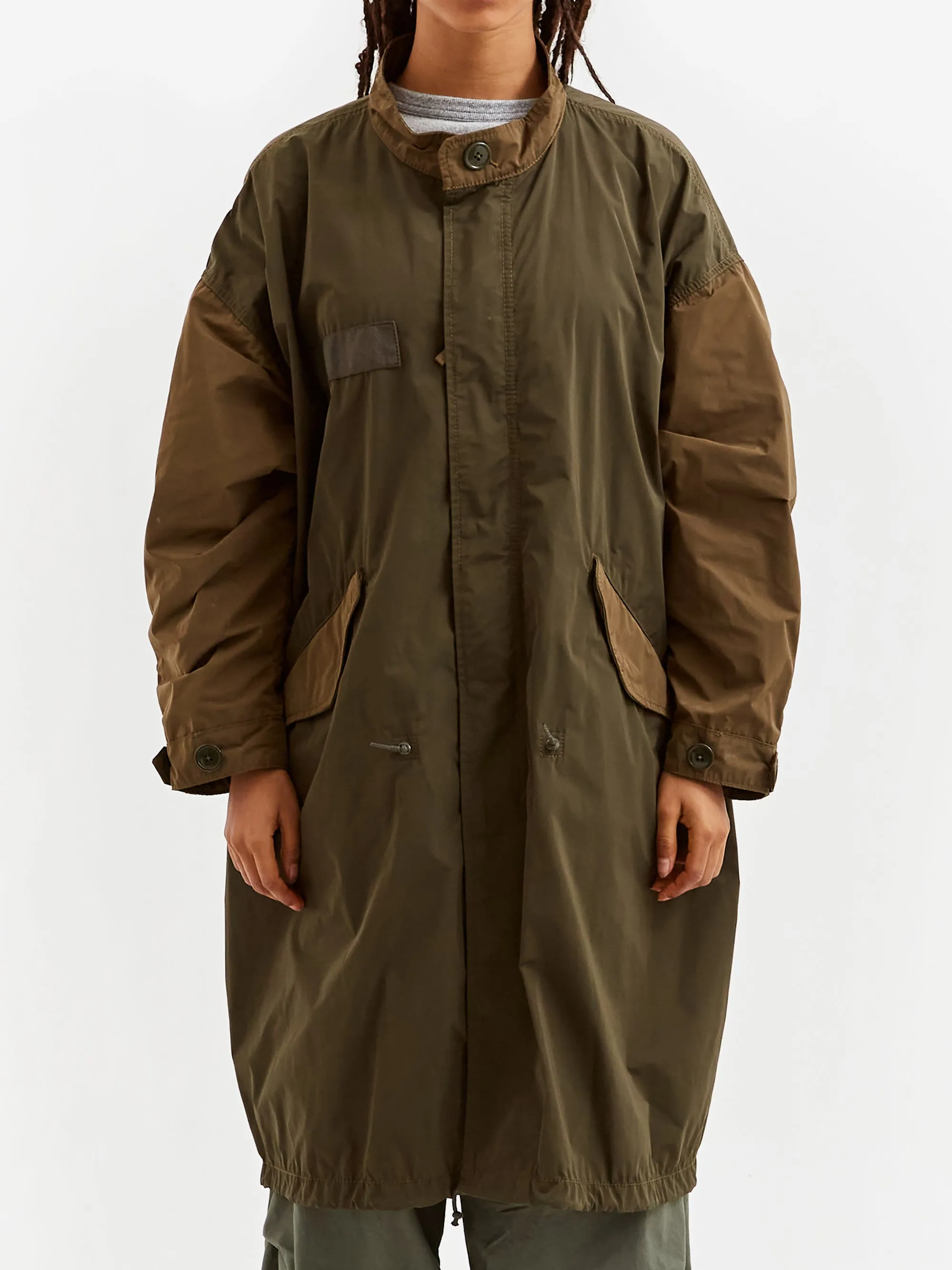 Beams Boy Solotex M-65 Parka - Olive