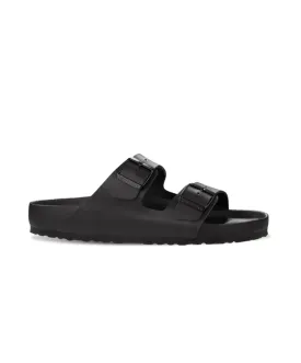 Birkenstock Arizona Exquisite Natural Leather Black Sandals