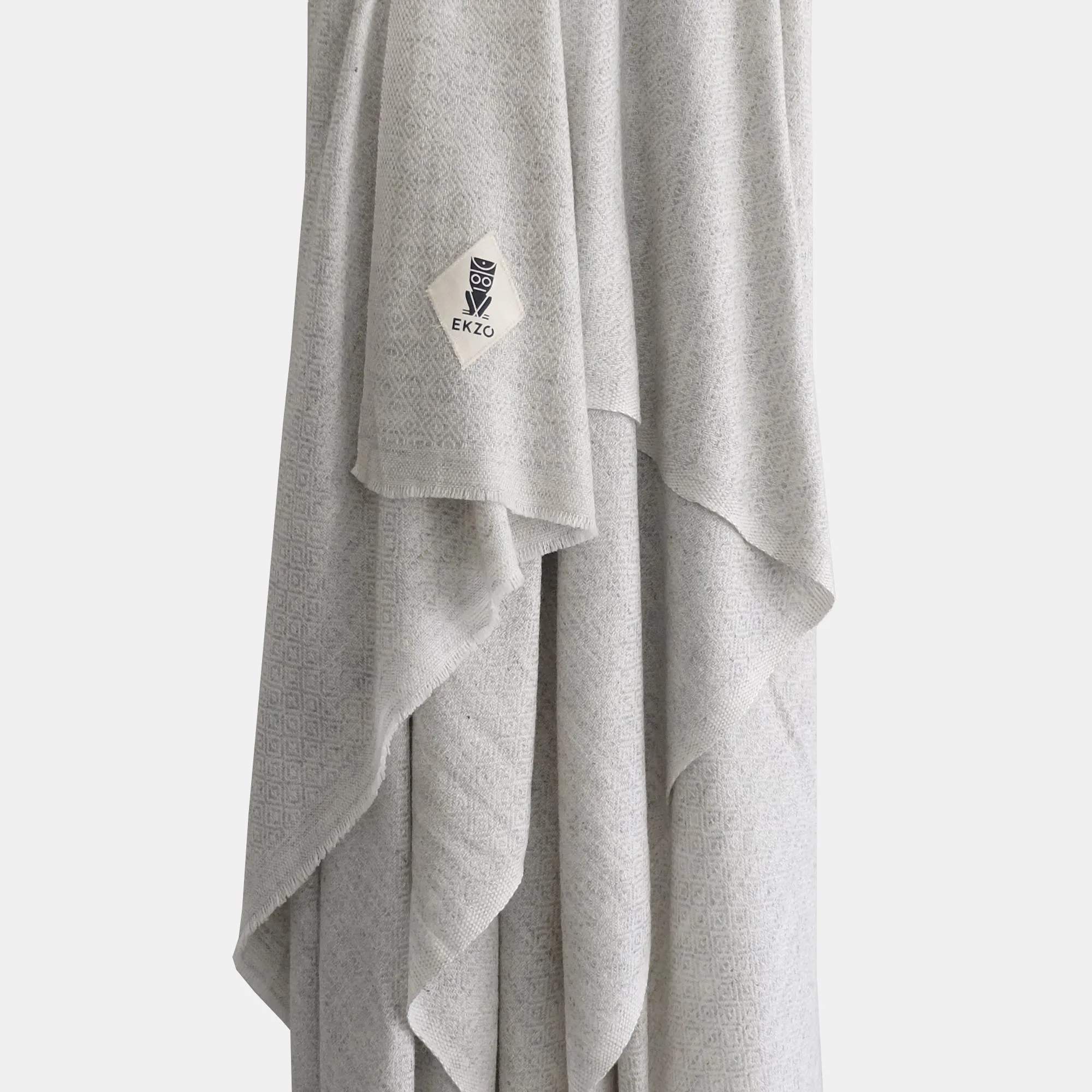 Blanket Cashmere - Silver Diamond