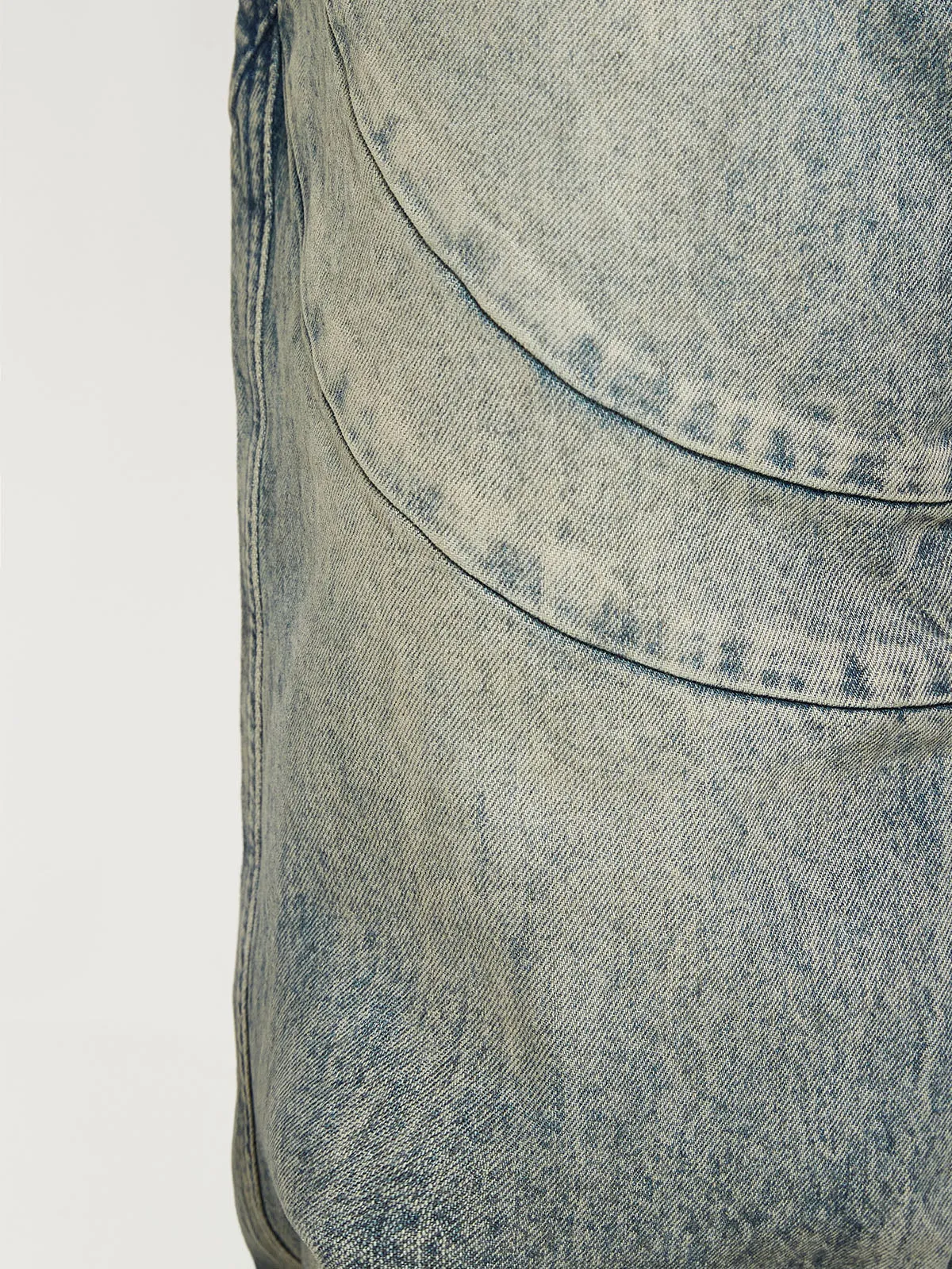 BLEACHED DENIM - BLUE