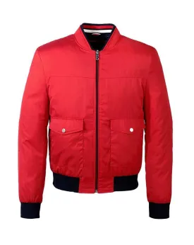 Blouson léger rouge