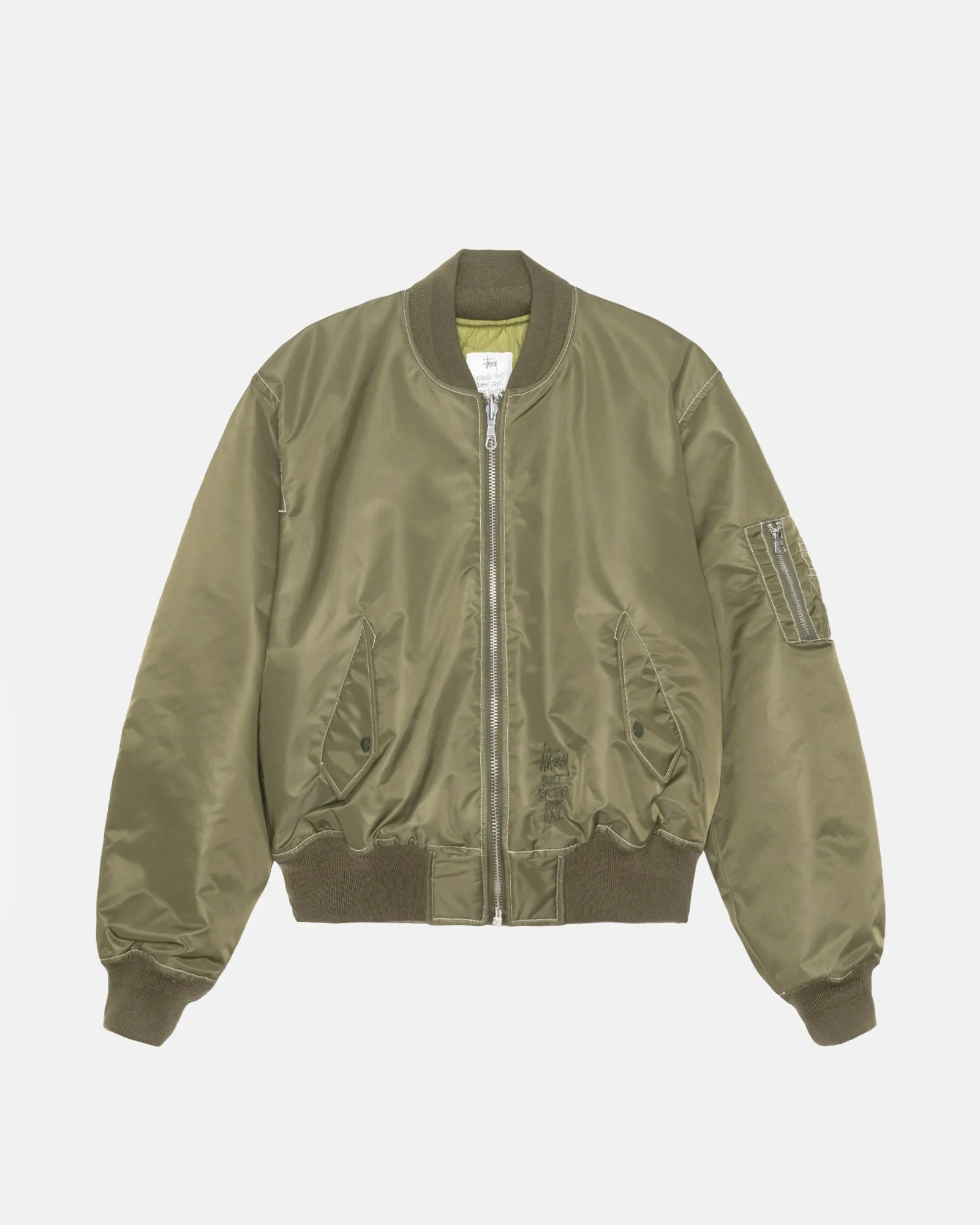 BUILT REVERSIBLE BOMBER JACKET