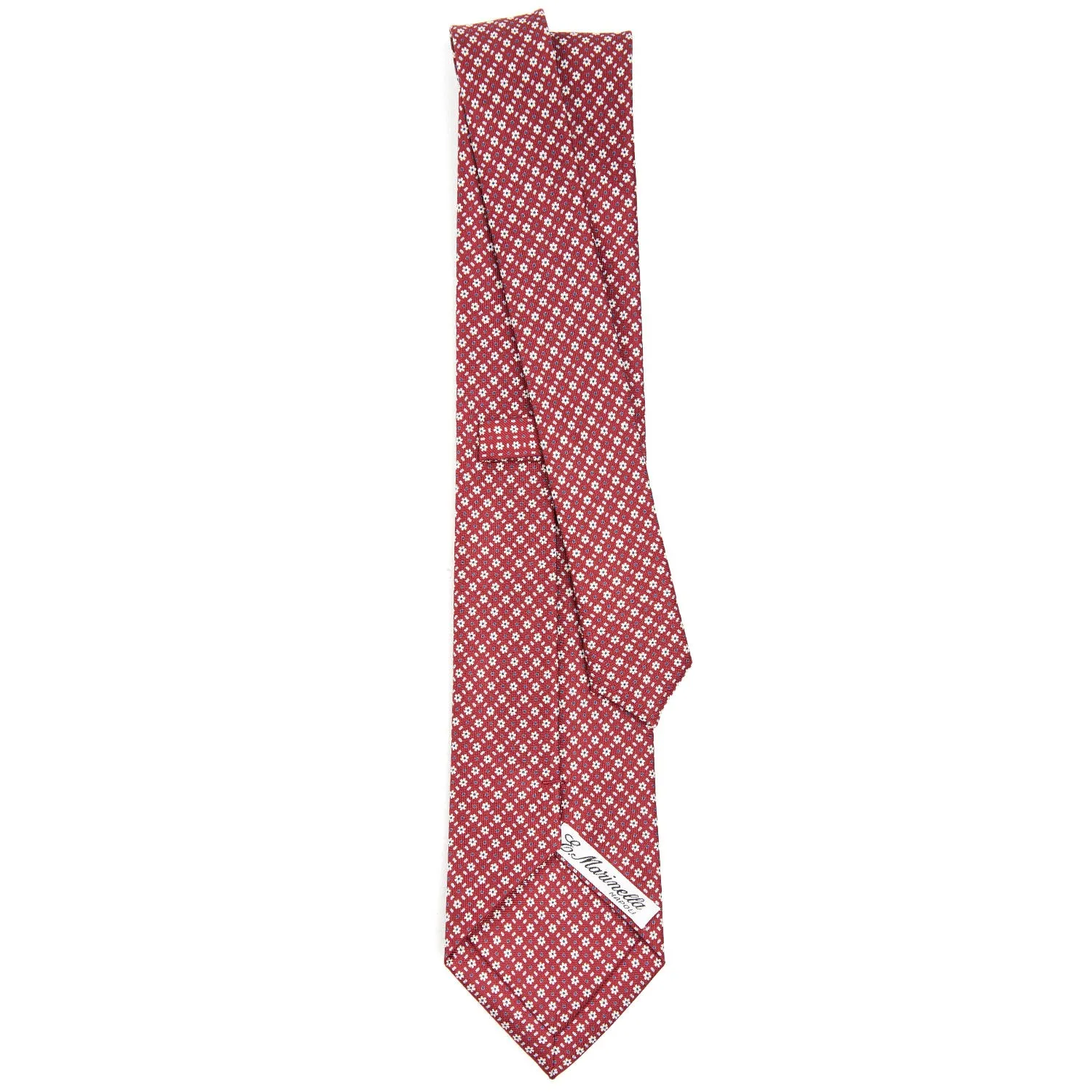 BURGUNDY SARTORIAL CLASSIC SILK TIE