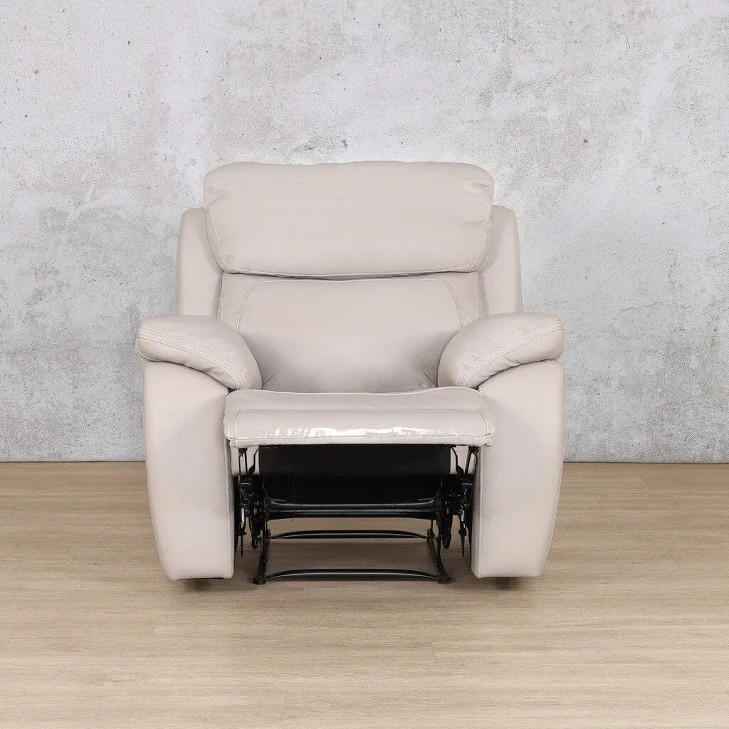 Capri 1 Seater Leather Recliner