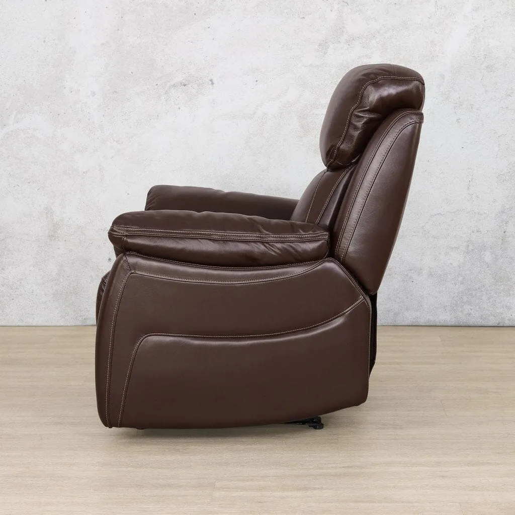 Capri 1 Seater Leather Recliner