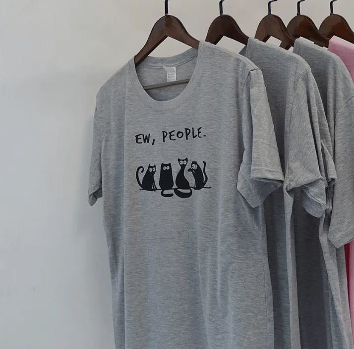 CATS ONLY PLEASE TEE