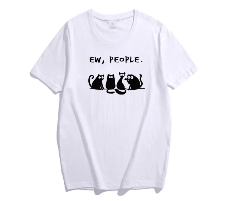 CATS ONLY PLEASE TEE