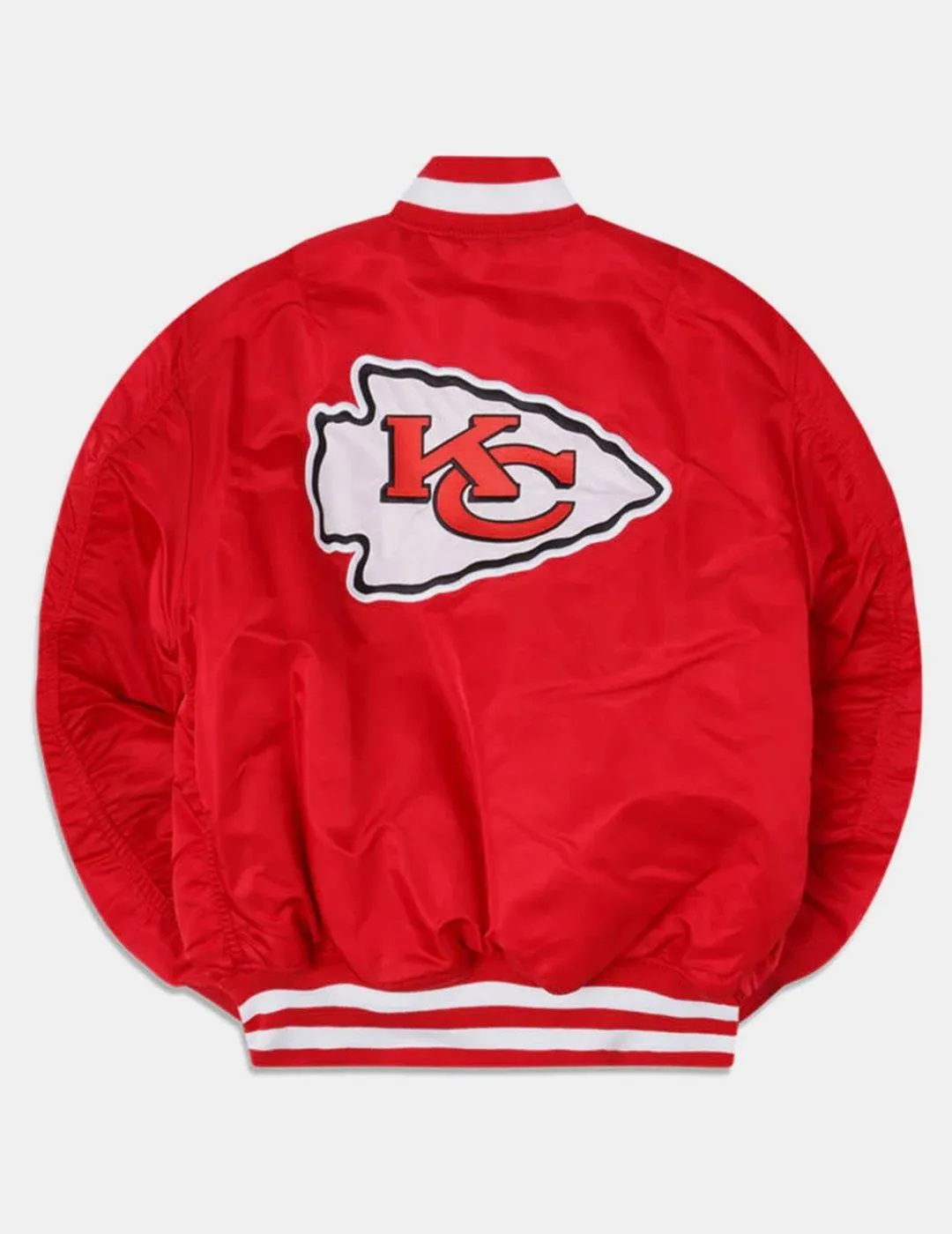 Chaqueta New Era Chiefs x Alpha Industries Roj