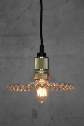 Charmont Glass Knurled Pendant