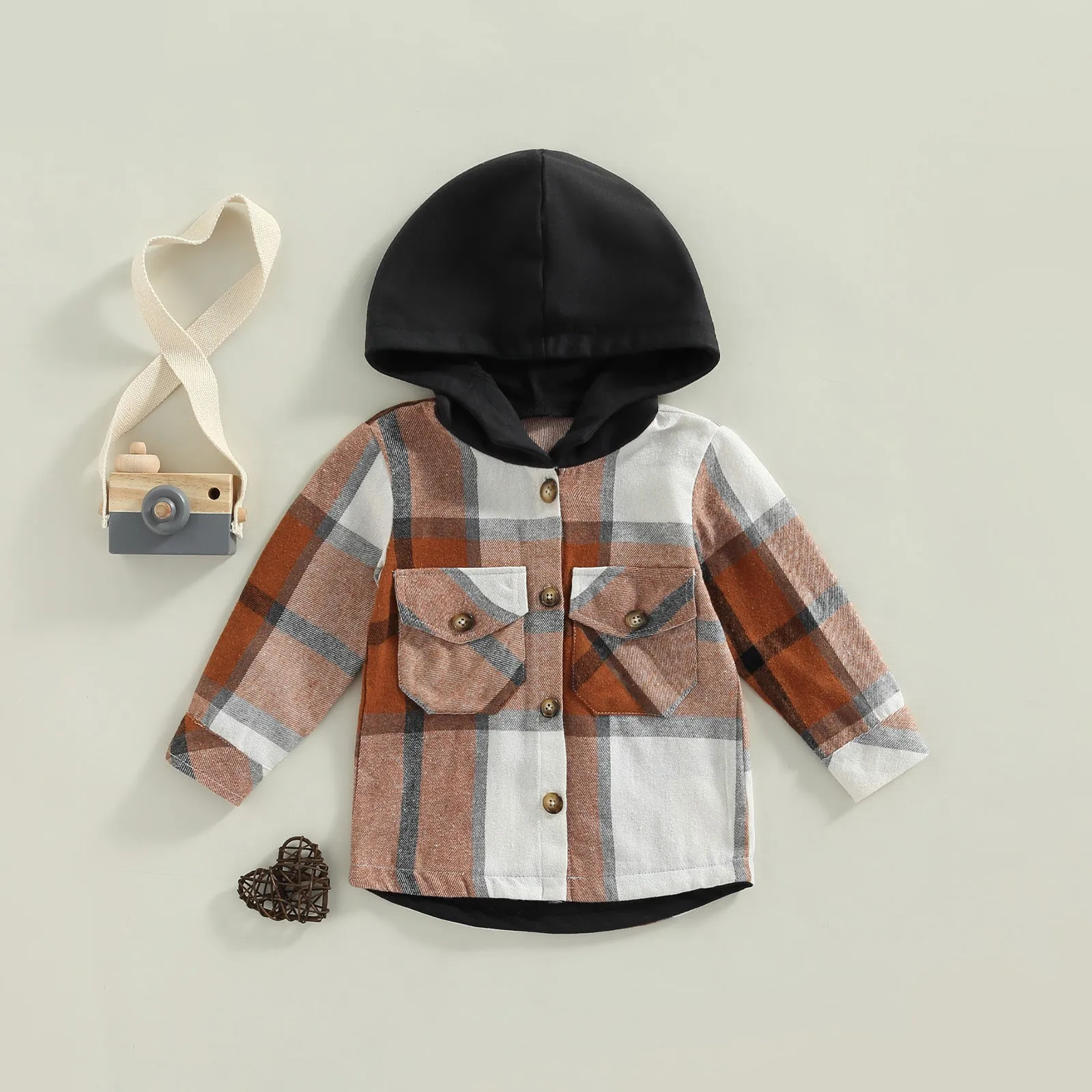 CHESTER Plaid Hoody Shirt