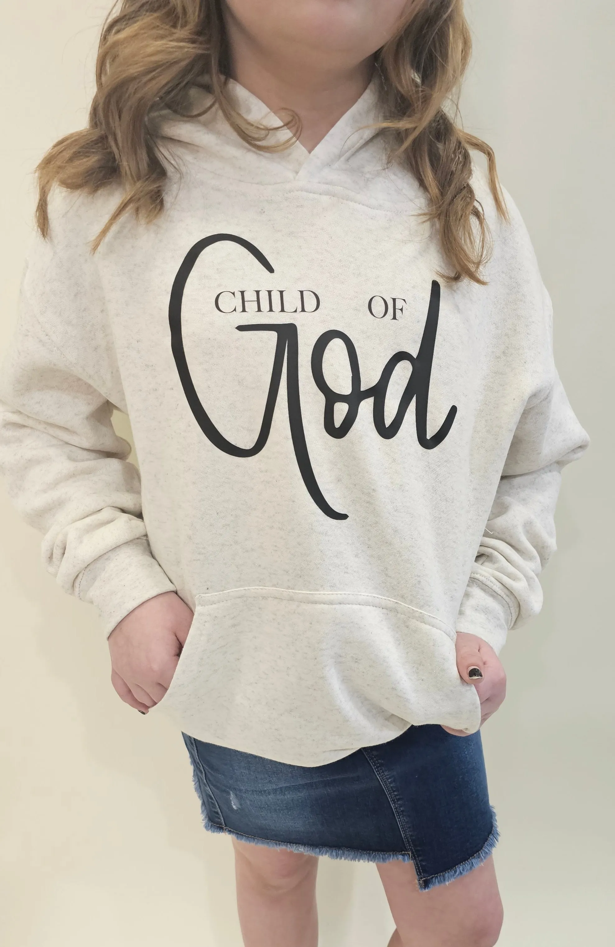 CHILD OF GOD YOUTH HOODED SWEATSHIRT