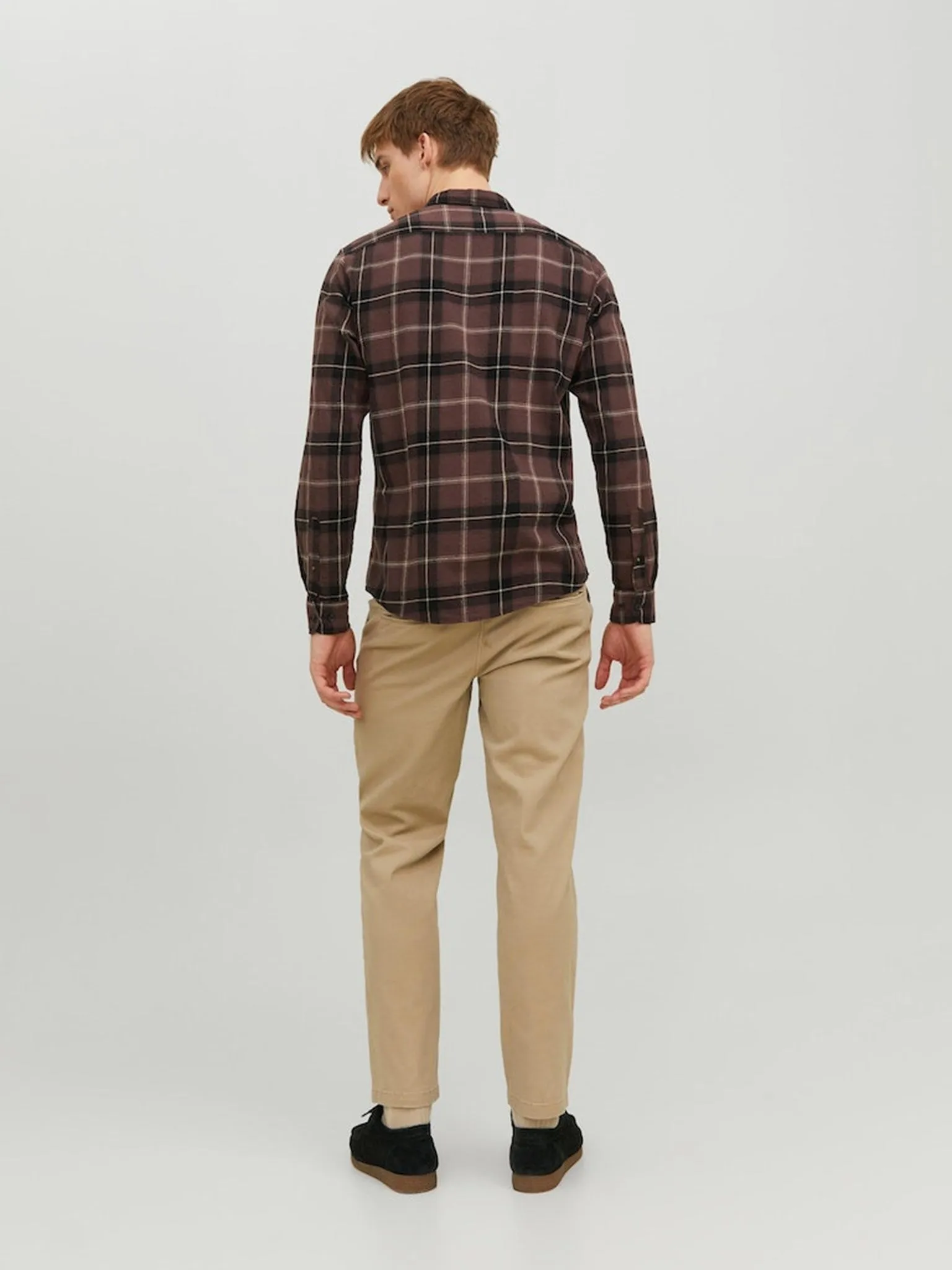 Classic Check Skjorte - Seal Brown