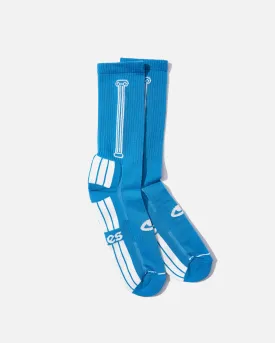 Column Socks - Light Blue