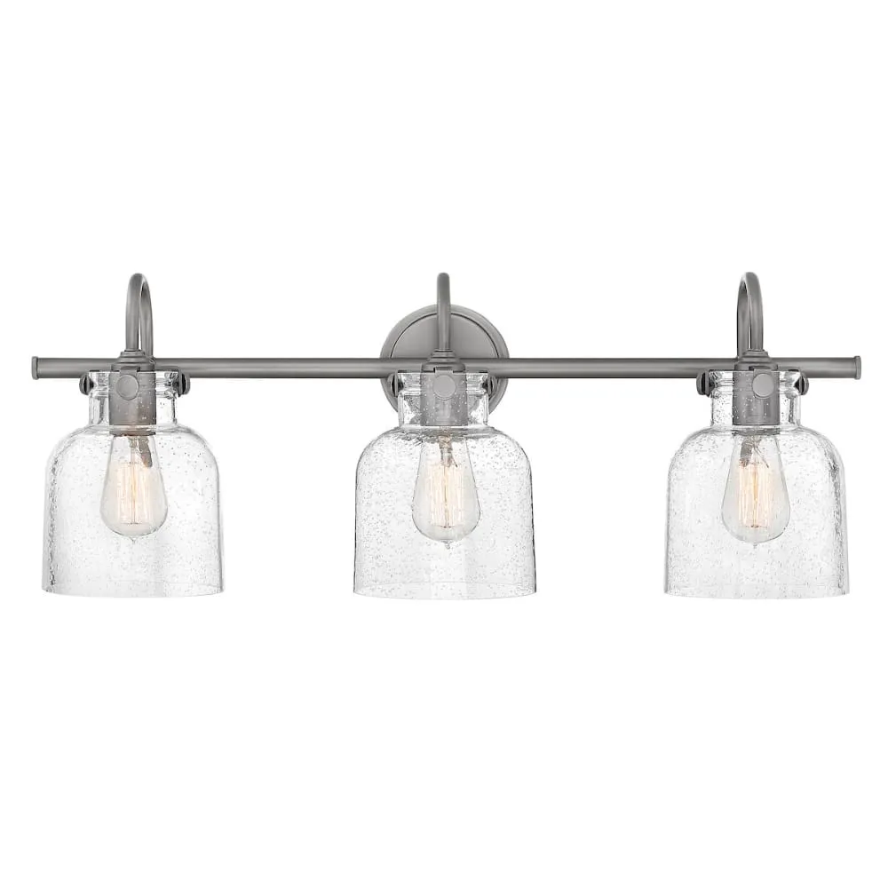 Congress 3 Light Vanity - Antique Nickel