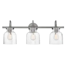 Congress 3 Light Vanity - Antique Nickel