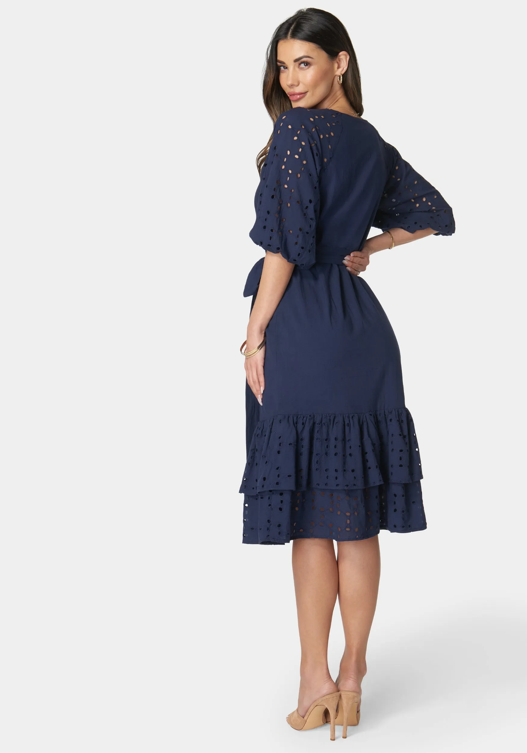 Cotton Eyelet Dress