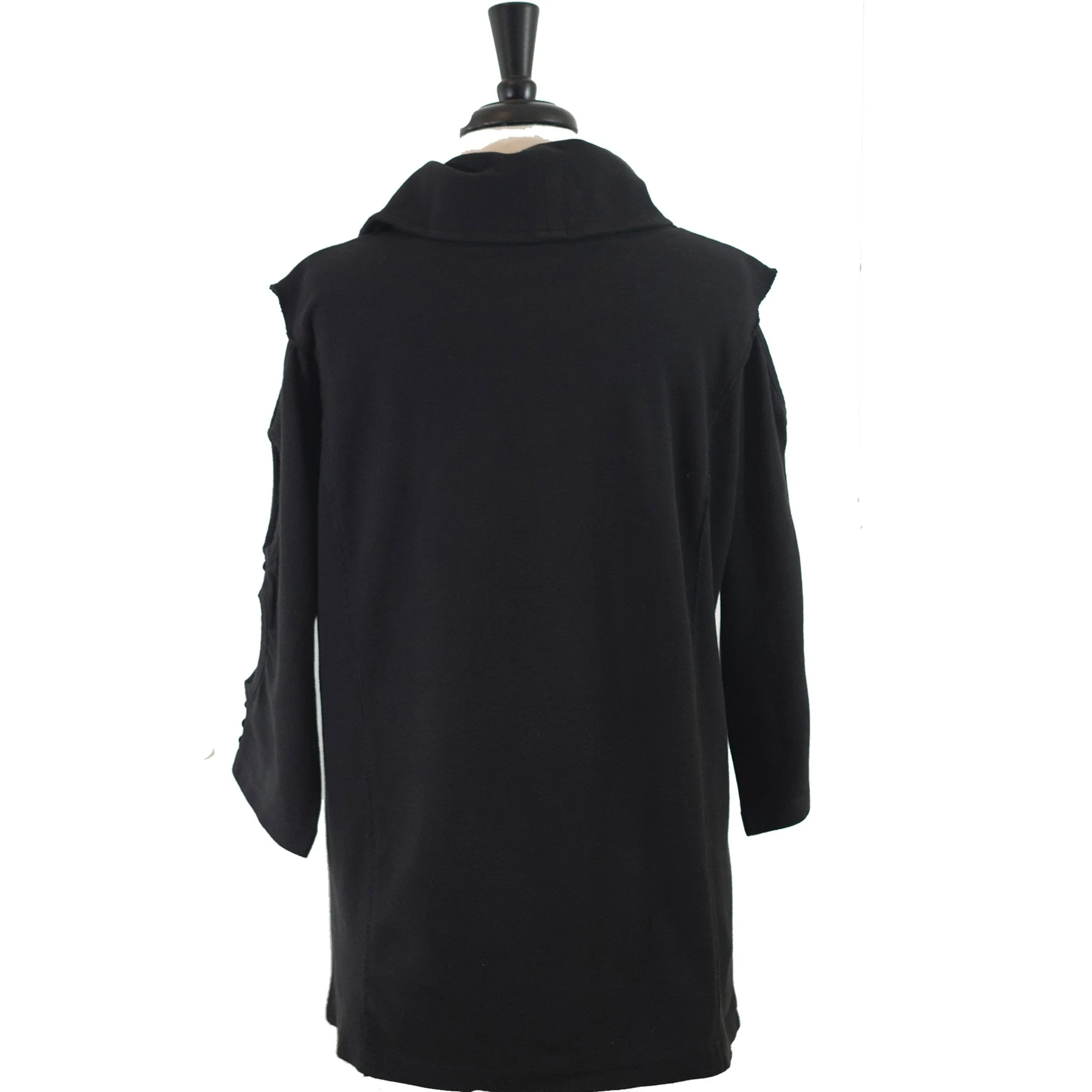 Cozy Chic tunic Black