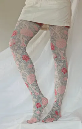 CRAY by WILLIAM MORRIS Printed Art Tights