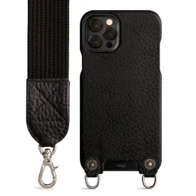 Crossbody iPhone 12 & 12 Pro leather case with magsafe