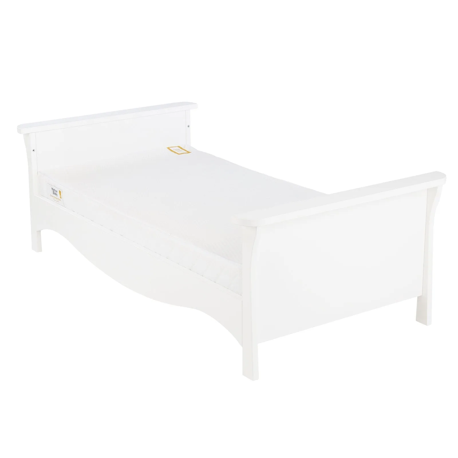 CuddleCo Clara Cot Bed - White