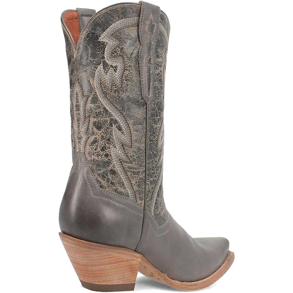 Dan Post Women's Tria Gray Leather Boots