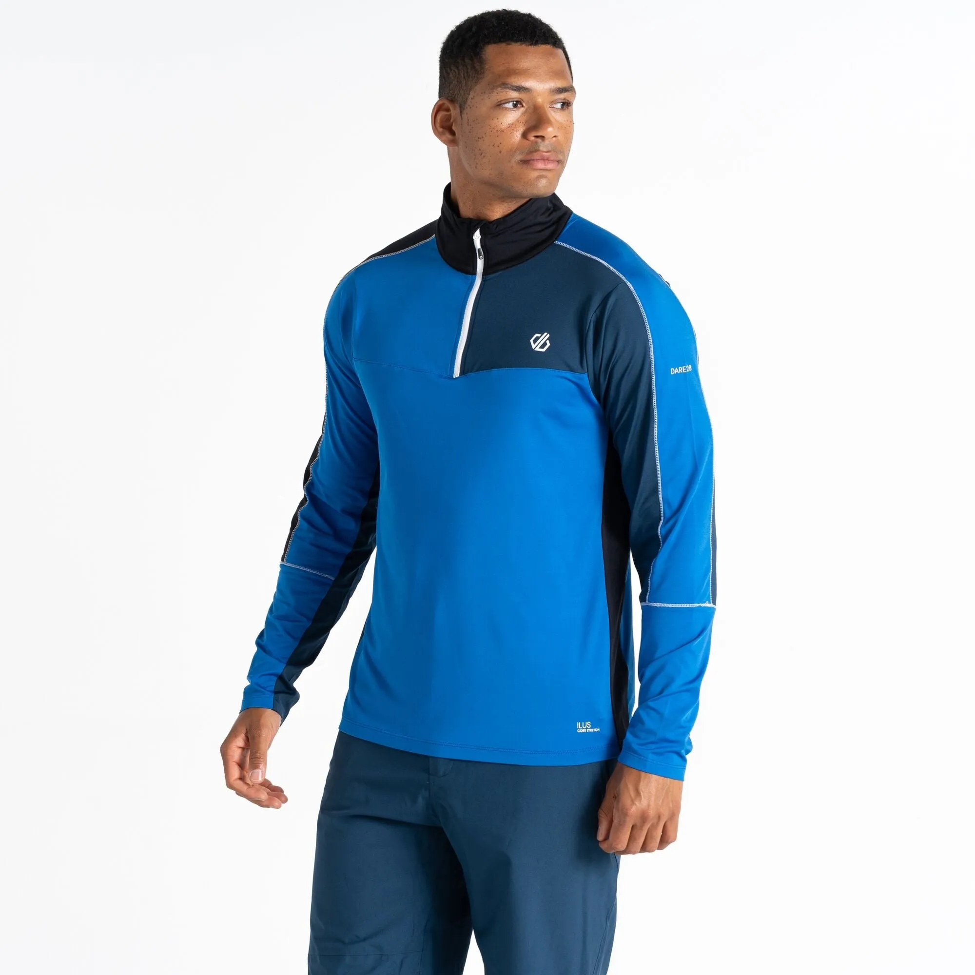 Dare 2 Be Mens Half Zip Core Stretch Half Zip