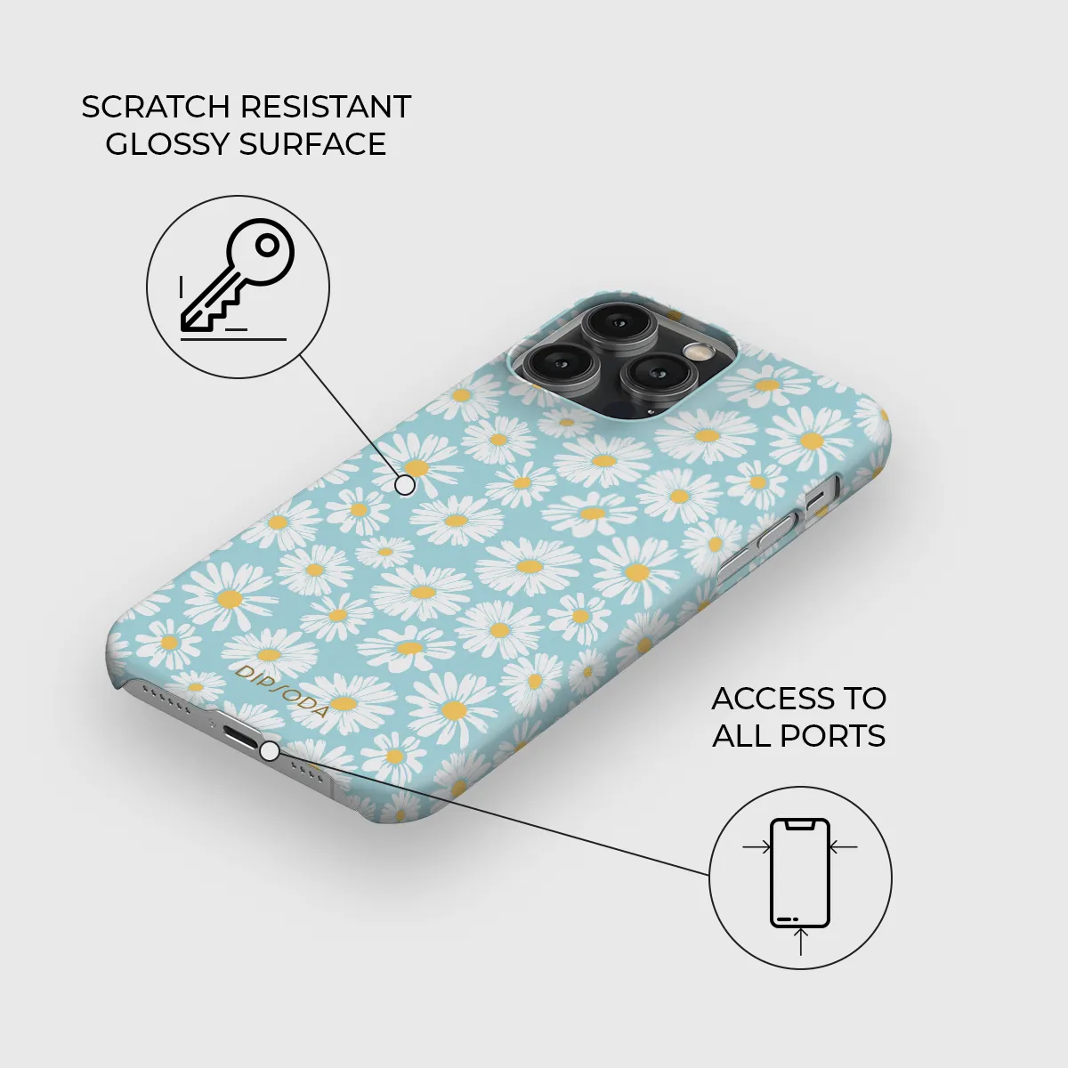 Ditsy Daisy Phone Case