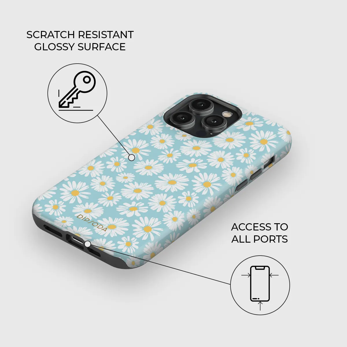 Ditsy Daisy Phone Case