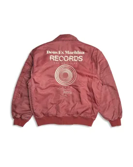 Maroon Dreamhouse Bomber Flight Jacket