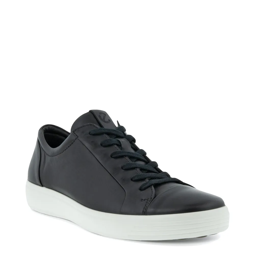 Ecco Men's Soft 7 City Sneaker in Black