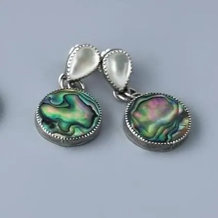 (F) ER - Three Trine; Abalone Moon, Mother of Pearl